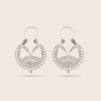 Plain silver / Rhodium-plated silver