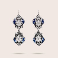 Silver / Blue