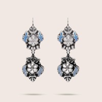 silver / turquoise