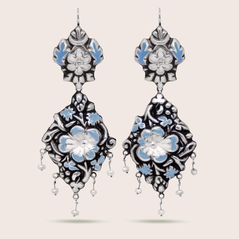 NEOBAROQ | Enamel Earrings