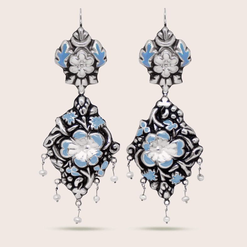 NEOBAROQ | Enamel Earrings