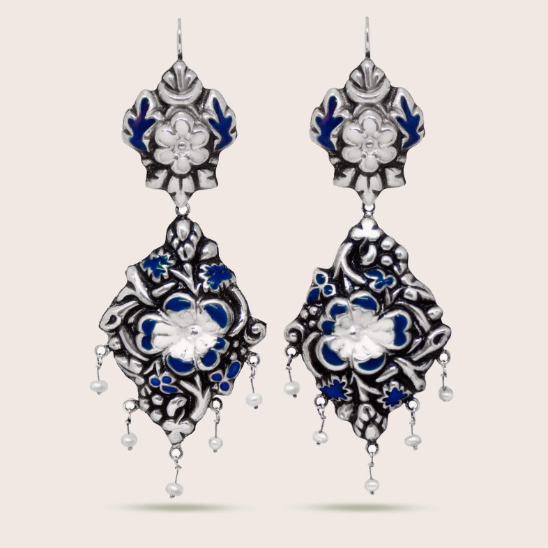 NEOBAROQ | Enamel Earrings