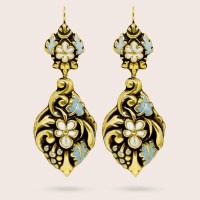 Golden / Turquoise