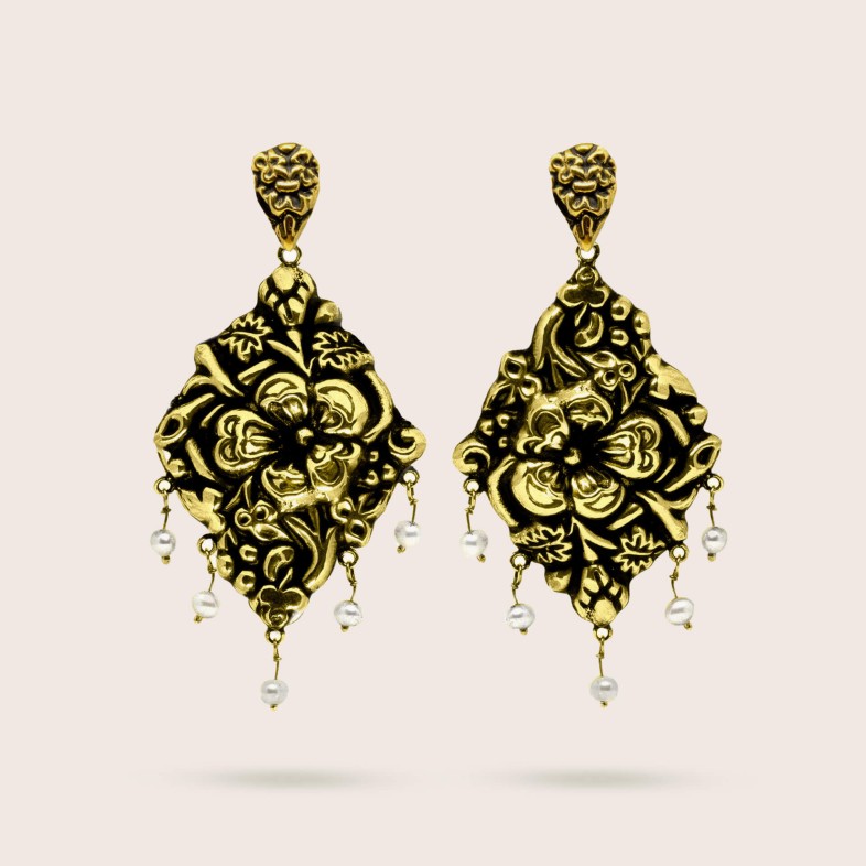 NEOBAROQ | Brincos Ouro
