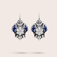 Silver / Blue