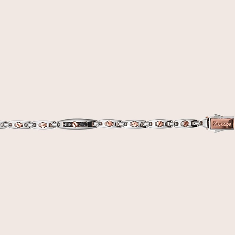 18K White and Rose Gold Bracelet | Barak�