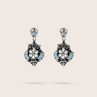 silver / turquoise