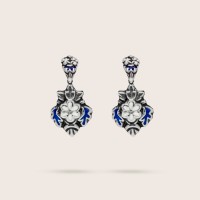 Silver / Blue