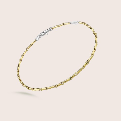 Bracelet in 18K Yellow and White Gold | Zancan