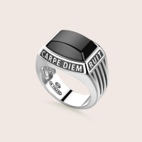 Plain silver / Rhodium-plated silver