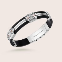 Plain silver / Rhodium-plated silver