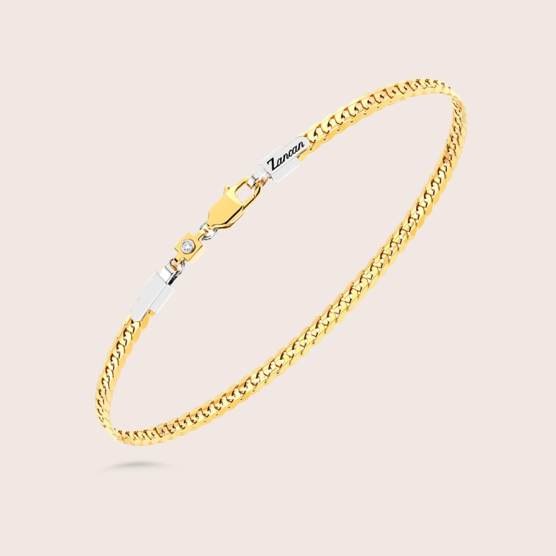 18K Gold and Diamond Bracelet | Zancan