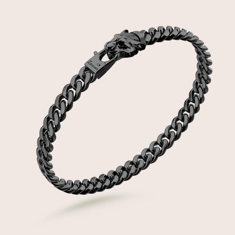 Pulseira em Prata 925 com Acabamento Ruthenium | Zancan
