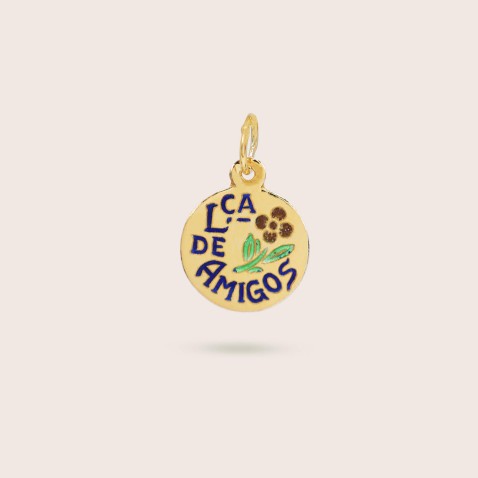 Gold-plated Sterling Silver "Friends' Keepsake" Pendant | Lembran�a