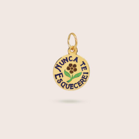 "I Will Never Forget You" Pendent Sterling Silver | Lembran�a