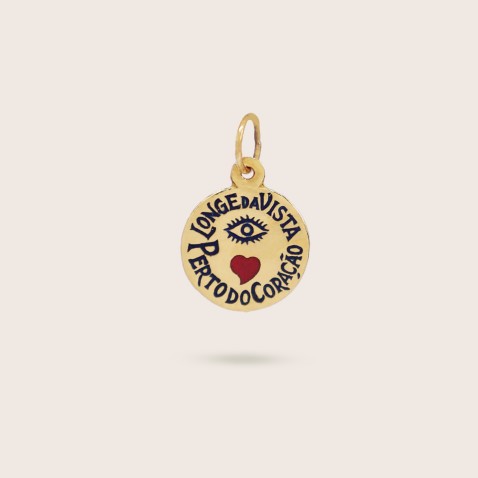 "Out of Sight, Close to the Heart" Pendant in 925 Silver | Lembran�a