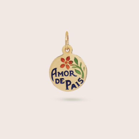 19,2K Gold "Parents' Love" Pendant | Lembran�a