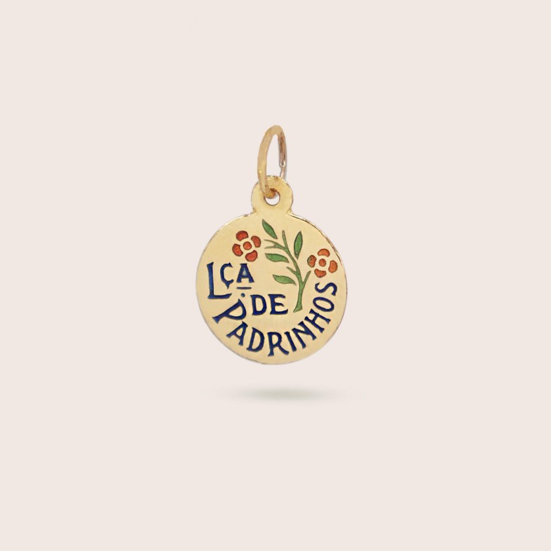 Medalha "Lembran�a dos Padrinhos" em Ouro 19,2K | Lembran�a