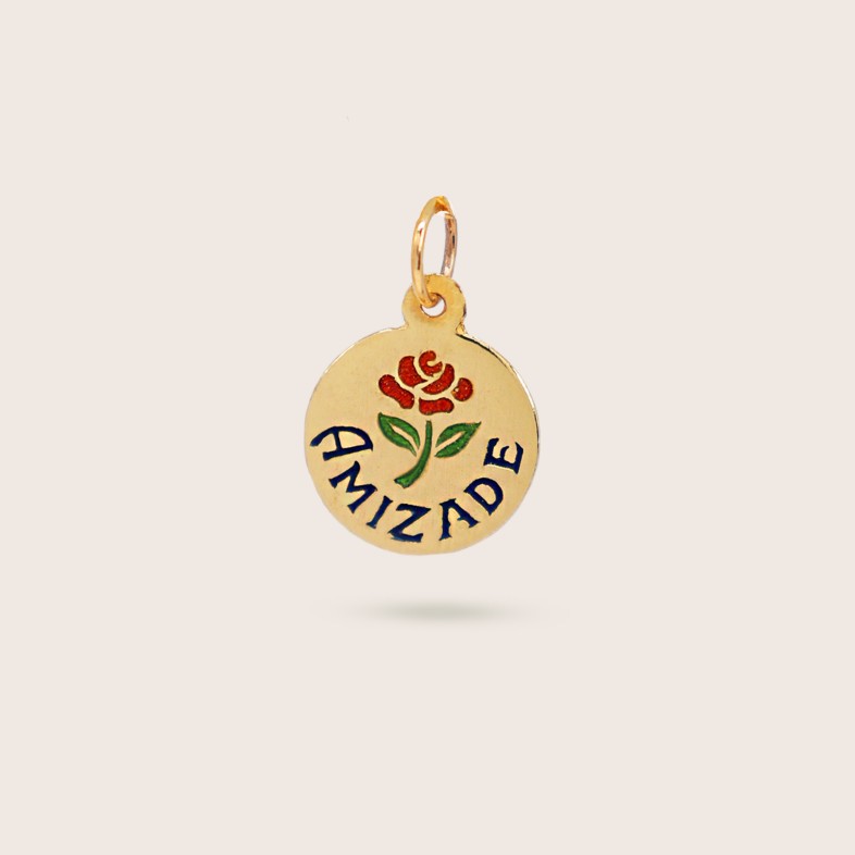 19,2K Gold "Friendship" Pendant | Lembran�a