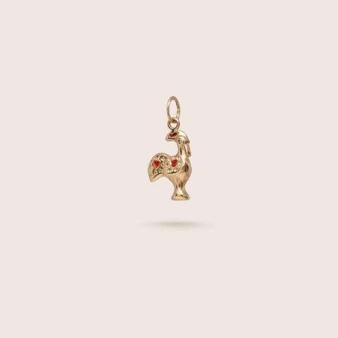 Pendente Galo Ouro 19,2K | Lembran�a