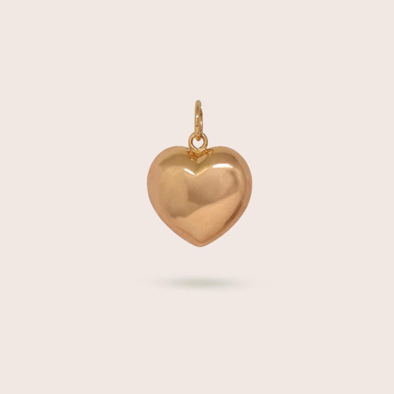19,2K Rose Gold Heart-shaped Pendant | Lembran�a