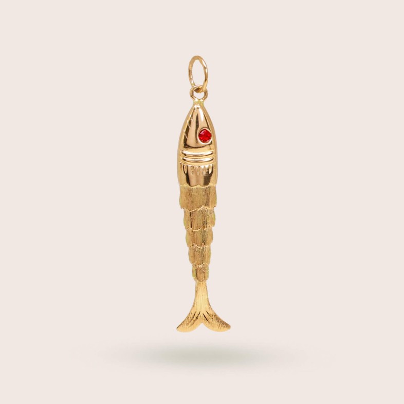Pendente Sardinha Ouro 19,2K | Lembran�a