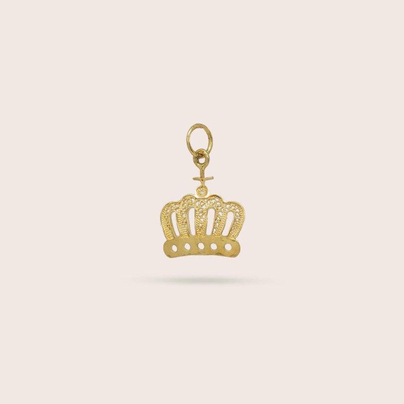 Pendente Coroa Ouro 19,2K | Lembran�a