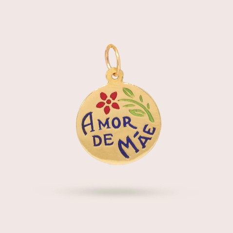 19.2K Gold "Mother's Love" Pendant | Lembran�a