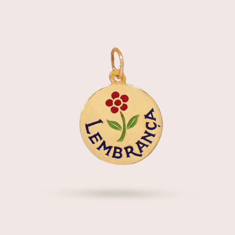 19.2K Gold "Keepsake" Pendant | Lembran�a