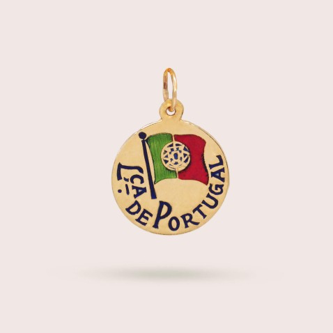 19.2K Gold "Keepsake from Portugal" Pendant | Lembran�a