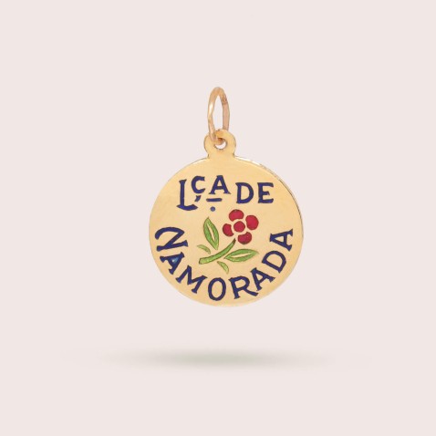 19.2K Gold "Girlfriend's Keepsake" Pendant | Lembran�a