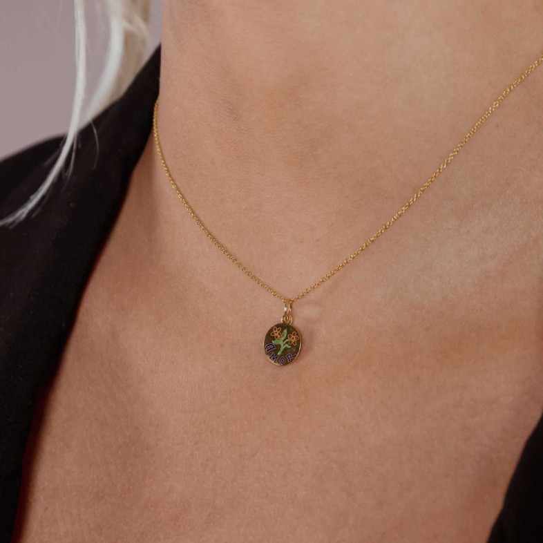 19,2K "Love" Pendant | Lembran�a
