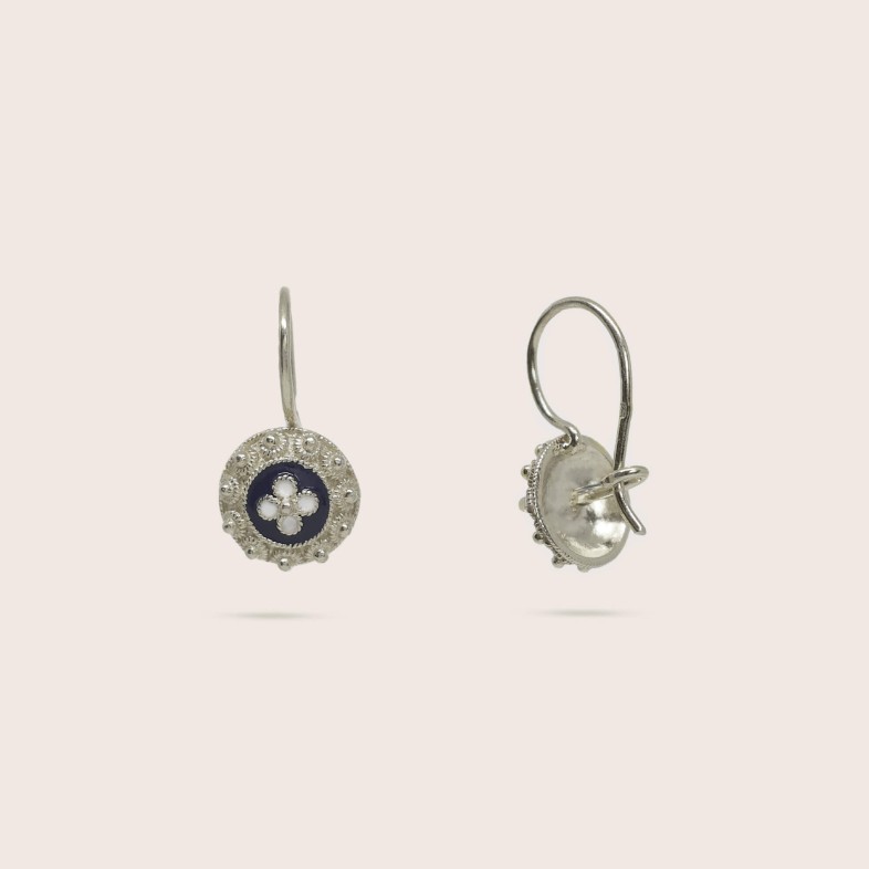 Caramujo sterling silver earrings | Rosas Portuguesas