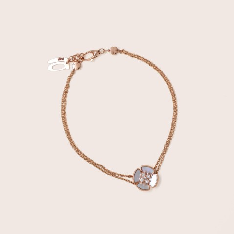 Pulseira Diamantes e Madrep�rola