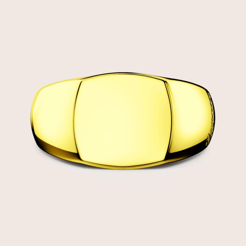 Men's gold ring
