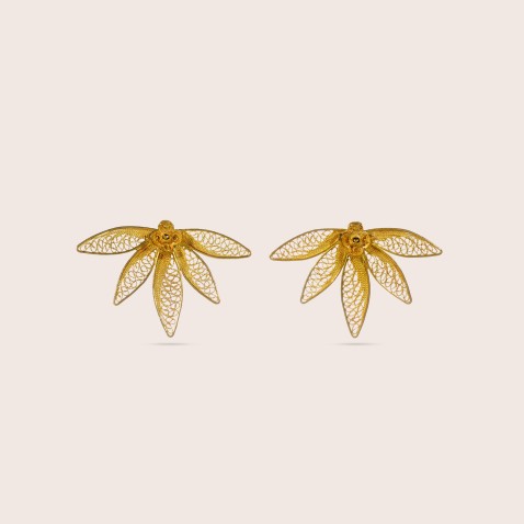 19.2K Gold Filigree Earrings | Filigrana