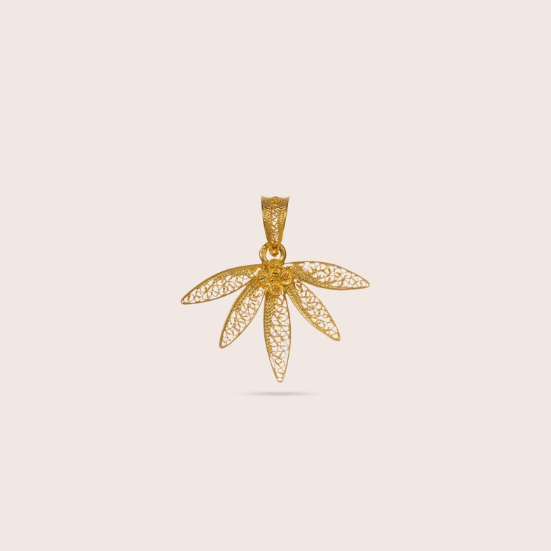 19.2K Gold Pendant | Filigree
