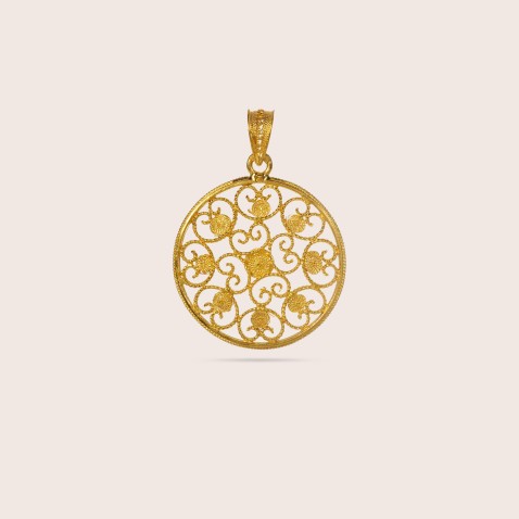 Pendente Ouro 19,2K | Filigrana