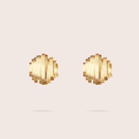 Gold-Plated Sterling Silver Earrings | Mar