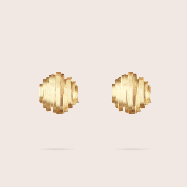 Gold-Plated Sterling Silver Earrings | Mar