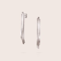 Plain silver / Rhodium-plated silver
