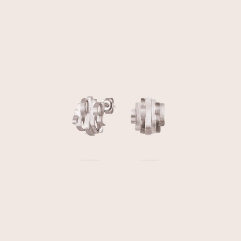 Sterling Silver Stud Earrings | Mar