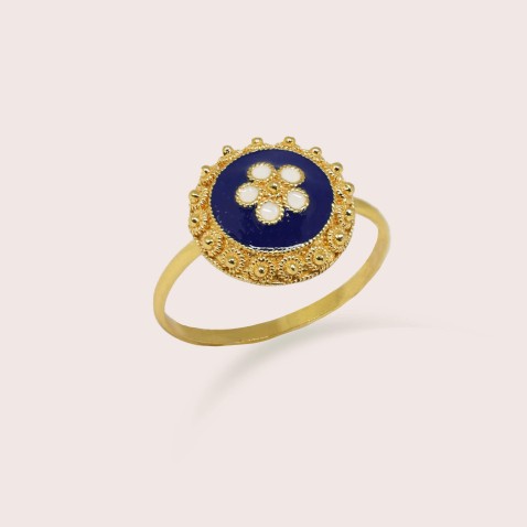 Caramujo 19.2K Gold simple Ring | Rosas Portuguesas