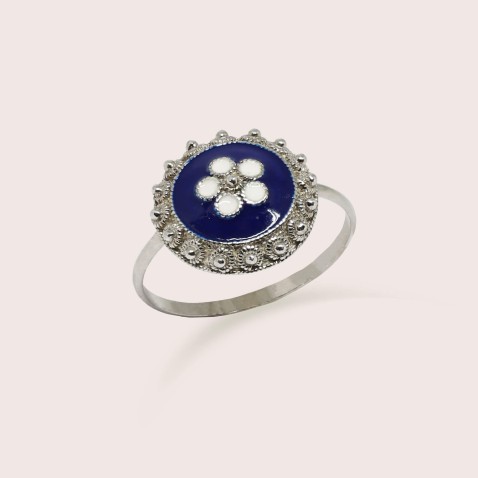 Caramujo sterling silver simple ring | Rosas Portuguesas
