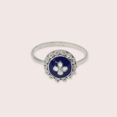 Caramujo sterling silver simple ring | Portuguese Roses