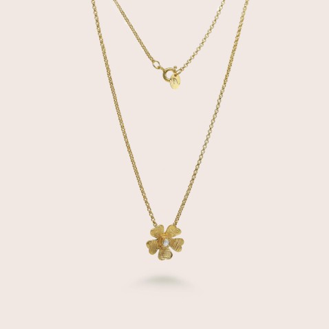 Gold-Plated 925 Sterling Silver Pendant Necklace | Sophie