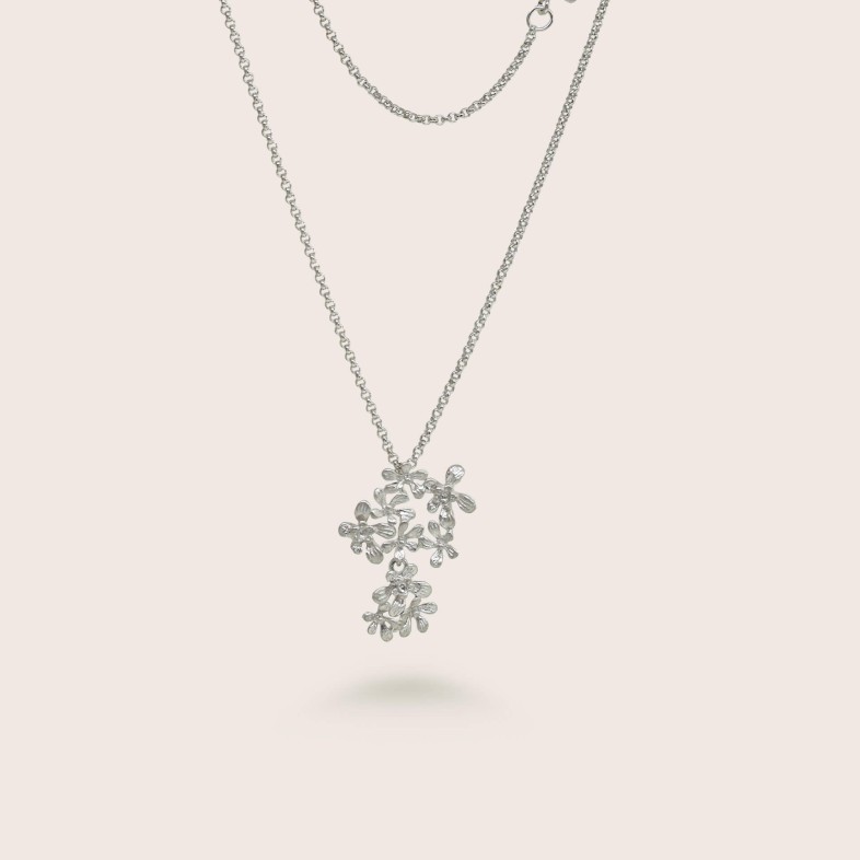 Fio com pendente Prata 925 | Louise
