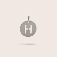 Plain silver / Rhodium-plated silver