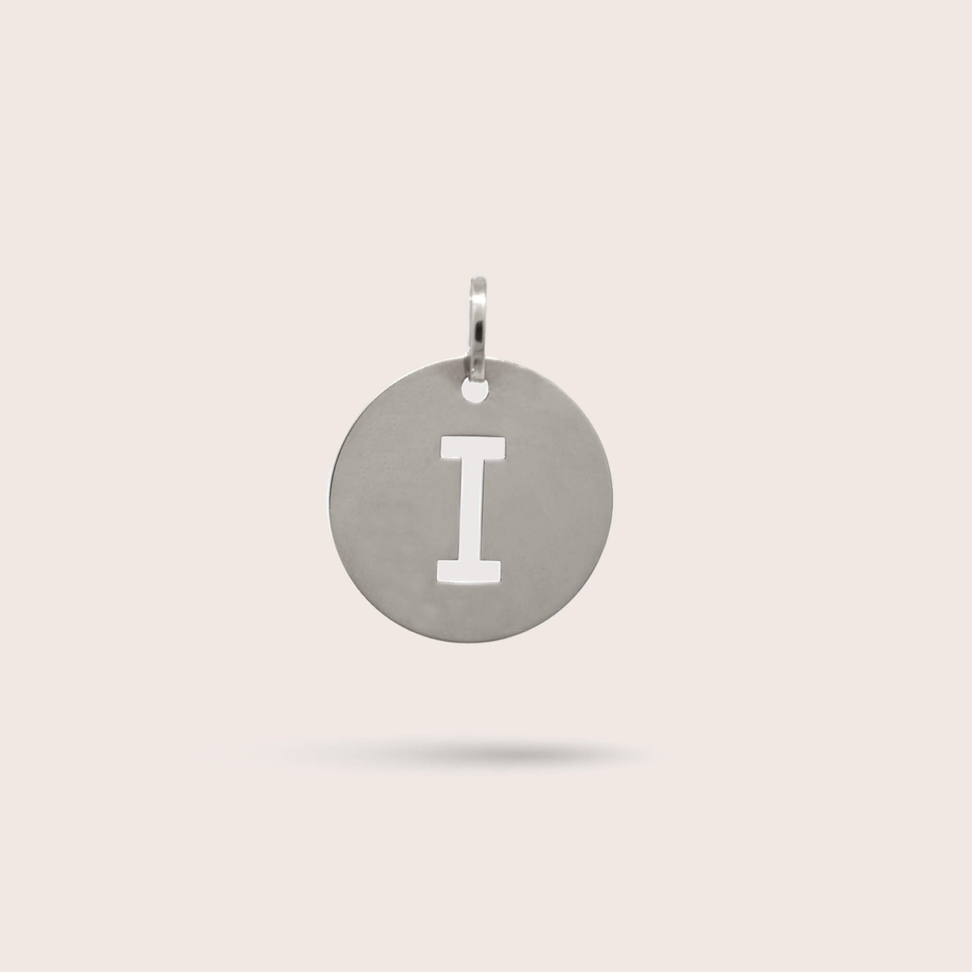 Sterling Silver Letter I Charm | Letras