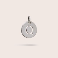 Plain silver / Rhodium-plated silver